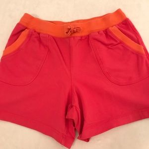 LL bean pink shorts